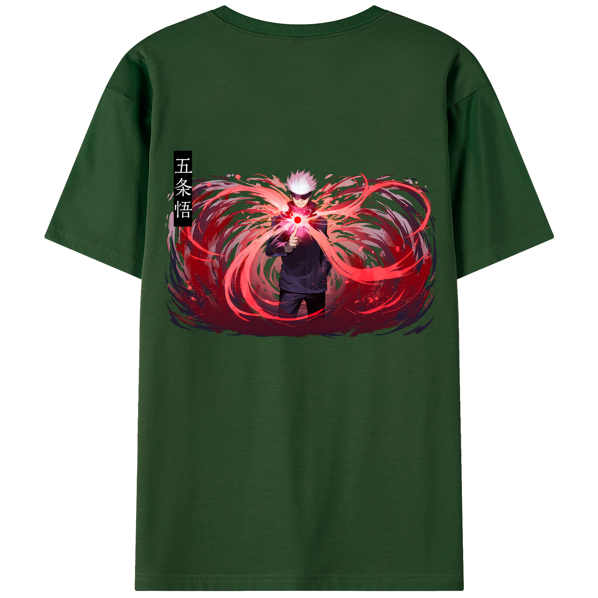 （画像用） 呪術廻戦 Jujutsu Kaisen 綿100％半袖Tシャツ（背面プリント）